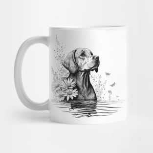 Dog Watercolor Mug